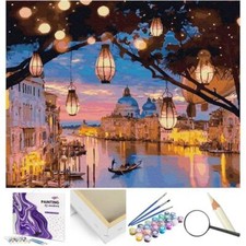 Dipinto con numeri cornice in