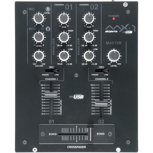 Mixer akiyama mx1 usb - mixer,