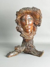 Scultura legno naturale radice