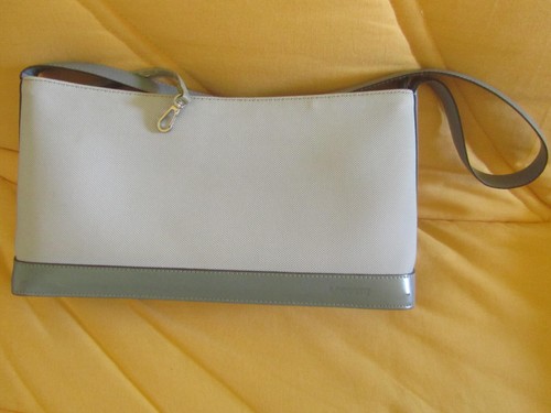 Sac main lacoste cuir - main,