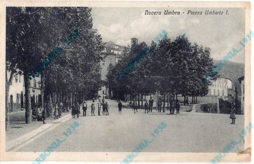 Nocera umbra piazza - nocera, i
