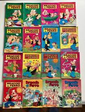 LOTTO 16 ALBI FUMETTI BRACCIO DI FERRO 61 63 65 73 85 91 213 204 BIANCONI METRO