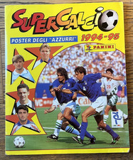 ALBUM SUPERCALCIO 1994-1995 94-95 PANINI COMPLETO con calendario