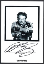 David Bailey photographer authentic signed autograph signature image COA UACC