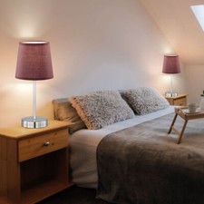 2x Lampada da Comodino Tavolo