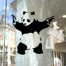 Panda Con Pistole Personaggio