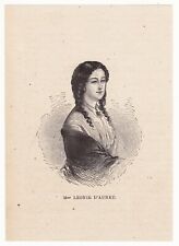 Portrait XIXe Léonie