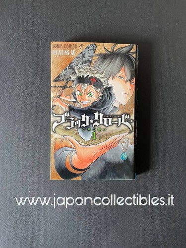 Black clover japanese manga - clover, 1