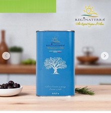 Olio Extravergine di Oliva 1 x 0,5 Lt Puglia Pugliese 100% Coratina Regina Terra