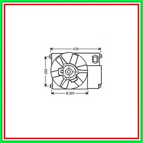 Ventola fiat ducato anno - ventola,