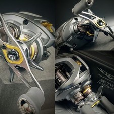 DAIWA【STEEZ SV TW 1016SV-H】R-H 6.3:1 GR Mulinello da Baitcasting Usato "Ex++"cond. Con scatola