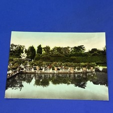 FIRENZE GIARDINO DI BOBOLI VASCA DEI CIGNI CARTOLINA A COLORI