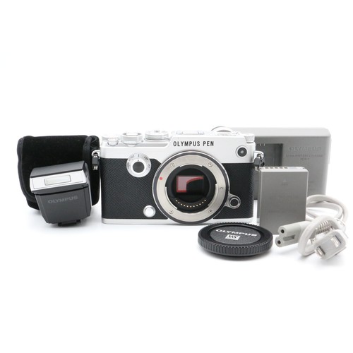 Olympus pen silver - pen-f,