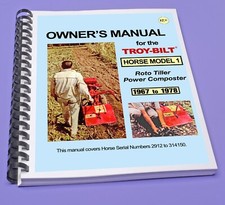 TROY-BILT HORSE 1 - Manuale