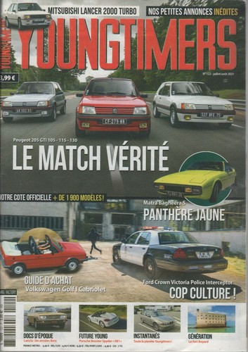 Youngtimers 122 peugeot 205 - 122,