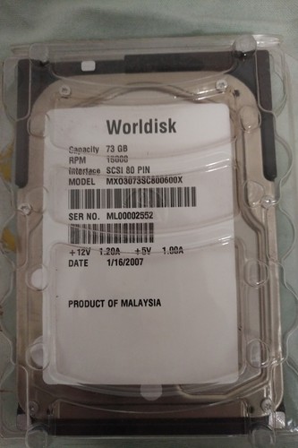 Hard disk scsi 000 - scsi, rpm