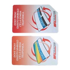 2 Schede Telefoniche Telecom