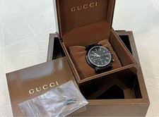 Orologio Gucci nero con diamanti orologio da polso di lusso da donna modello ...
