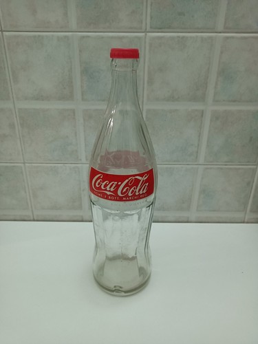 Bottiglia vetro coca cola 1 - bottiglia, in