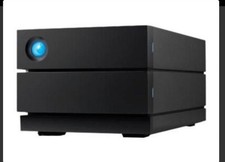 LaCie 2big Raid Hard Drive Array, 8 TB, Nero, USB-C, 2 alloggiamenti, STHJ8000800