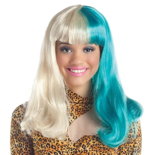 Parrucca costume mezza - parrucca,
