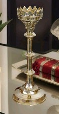 Candelabro barocco ottone