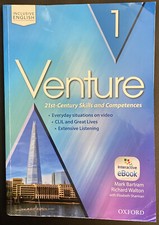 VENTURE 1 - Oxford University | Volume 1 | ISBN: 9780194721684