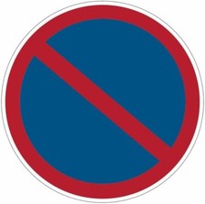 CARTELLO SEGNALETICO ROTONDO -