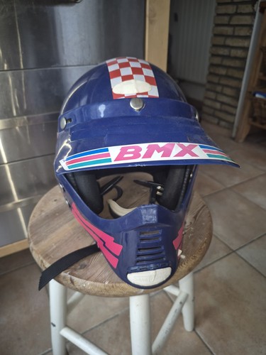 Ancien casque moto - ancien, cross