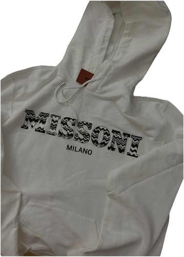 Felpa con cappuccio missoni - cappuccio,