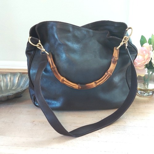 Borsa gucci manico bambù - borsa,