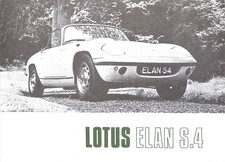1968 ~ Lotus ELAN S4 Type 36 /