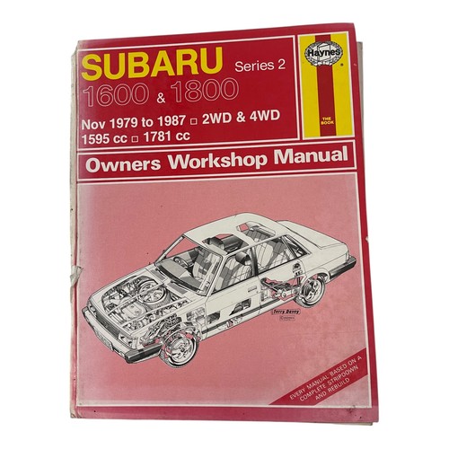 Haynes subaru 1600 1800 - subaru,