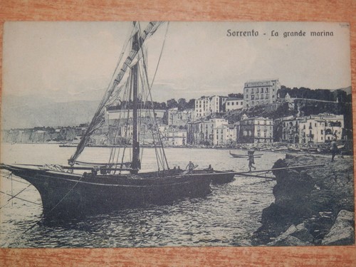 Cartolina vecchia foto epoca - cartolina,