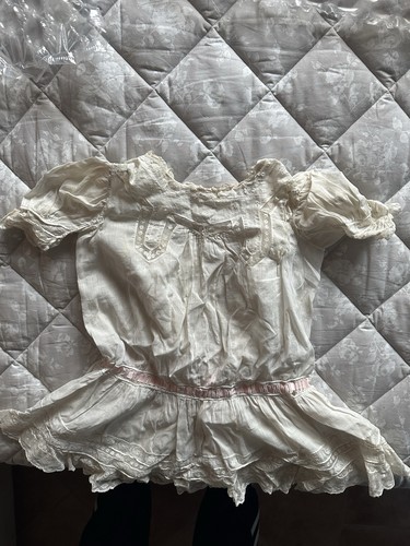 Vestito antico ricamato - vestito,