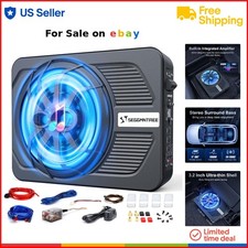 Subwoofer Auto Alluminio Slim