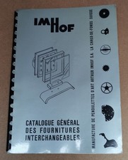 Vtg 1969 Imhof Interchangeable