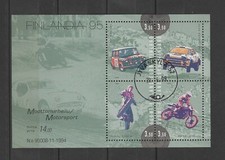 Finlande BF16 oblitéré année 1995 Sports mécaniques