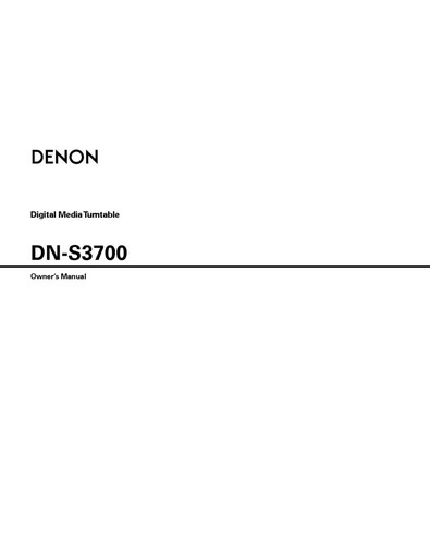 Denon s3700 lettore cd - denon, dn-s3700