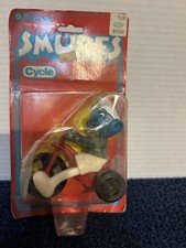 Puffo su triciclo vintage 1981