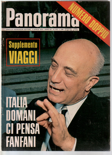 Rivista panorama 1974 - rivista, 04-04-1974