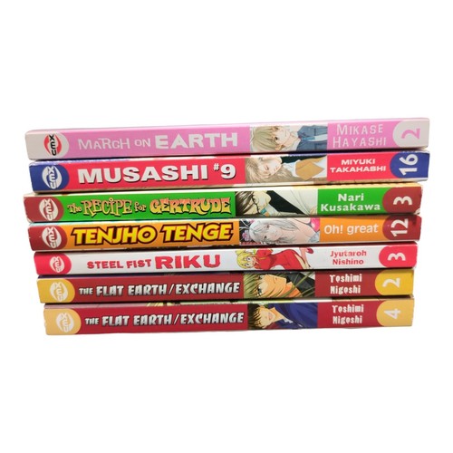 Lotto libri manga cmx - lotto,