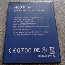 BATTERIA  KN MOBILE H60 PLUS  LITIO RICARICABILE 2100mA 3.7V ORIGINALE KN MOBILE