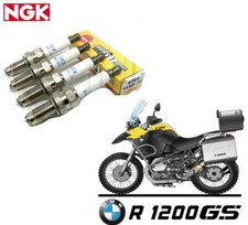 KIT 4 CANDELE ACCENSIONE MAR8B-JDS ORIGINALI NGK PER BMW GS RALLYE 4 1200 2012