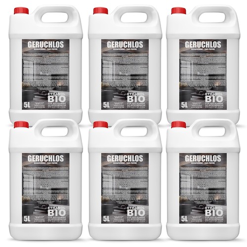 6x5 litri bioetanolo premium - litri,