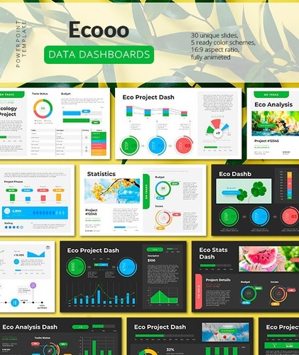 Eco data dashboards modello - eco,