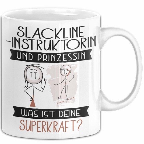 Tazza slackline istruttrice - slackline,