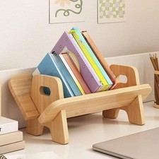 Libreria da scrivania lunga 40 cm, salvaspazio, per ufficio, casa,