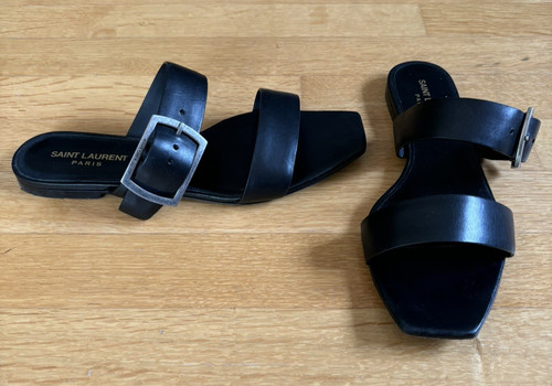 Sandali piatti saint - saint, laurent