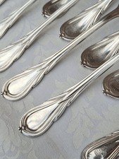 Antiche posate Arthur Krupp Berndorf -Austria - Patent - Monogramma, 1891-1927